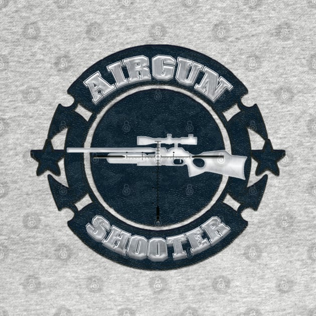 Air gun logo by German Wirehaired Pointer 